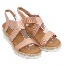 Sandalias de mujer rosa S81 Champagne rosado 3