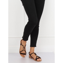 Sandalias de mujer negras L520 Negra negro 1