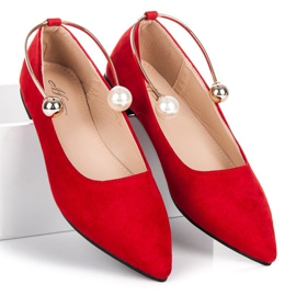 Bailarinas Con Adorno rojo 4