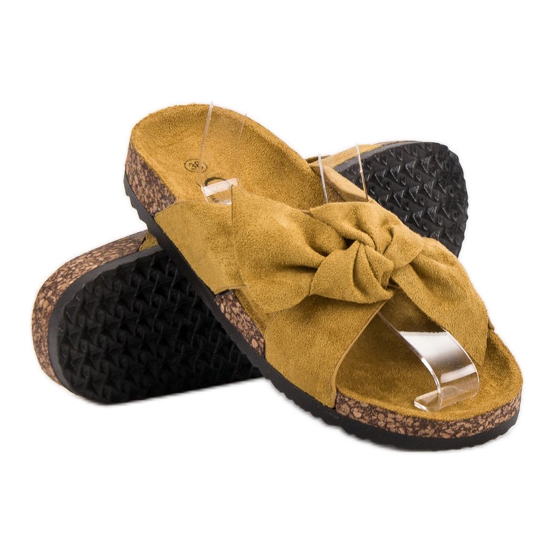 Cm Paris Zapatillas de gamuza amarillo 2