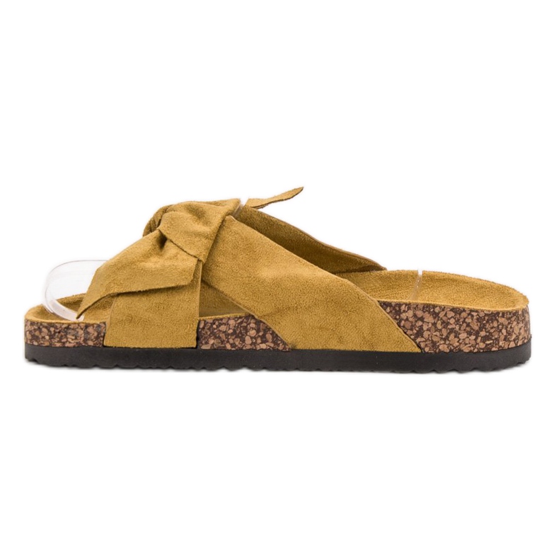 Cm Paris Zapatillas de gamuza amarillo 1