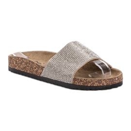 Evento Pantuflas con Cristales gris 1