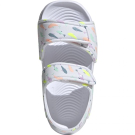 Sandalias Adidas Altaswim I Jr F34793 blanco 1