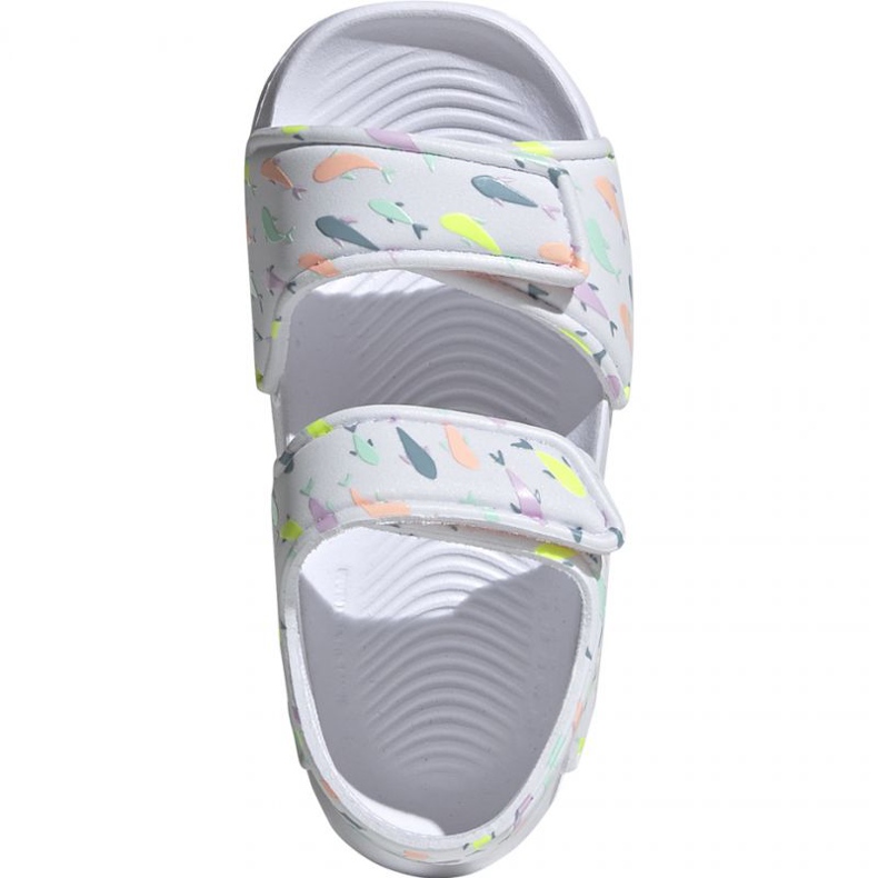 Sandalias Adidas Altaswim I Jr F34793 blanco 1
