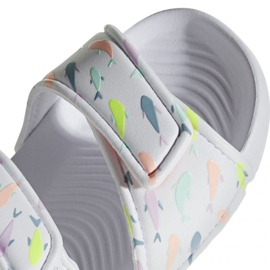 Sandalias Adidas Altaswim I Jr F34793 blanco 2
