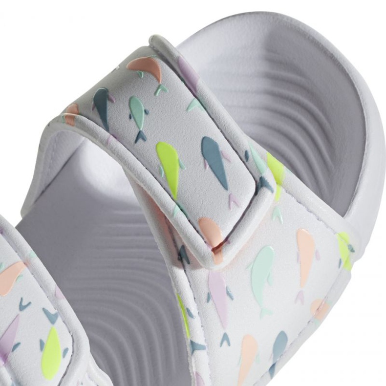 Sandalias Adidas Altaswim I Jr F34793 blanco 2