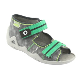 Calzado infantil befado 250P066 gris verde 2