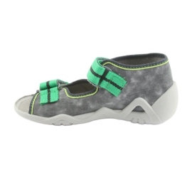 Calzado infantil befado 250P066 gris verde 3