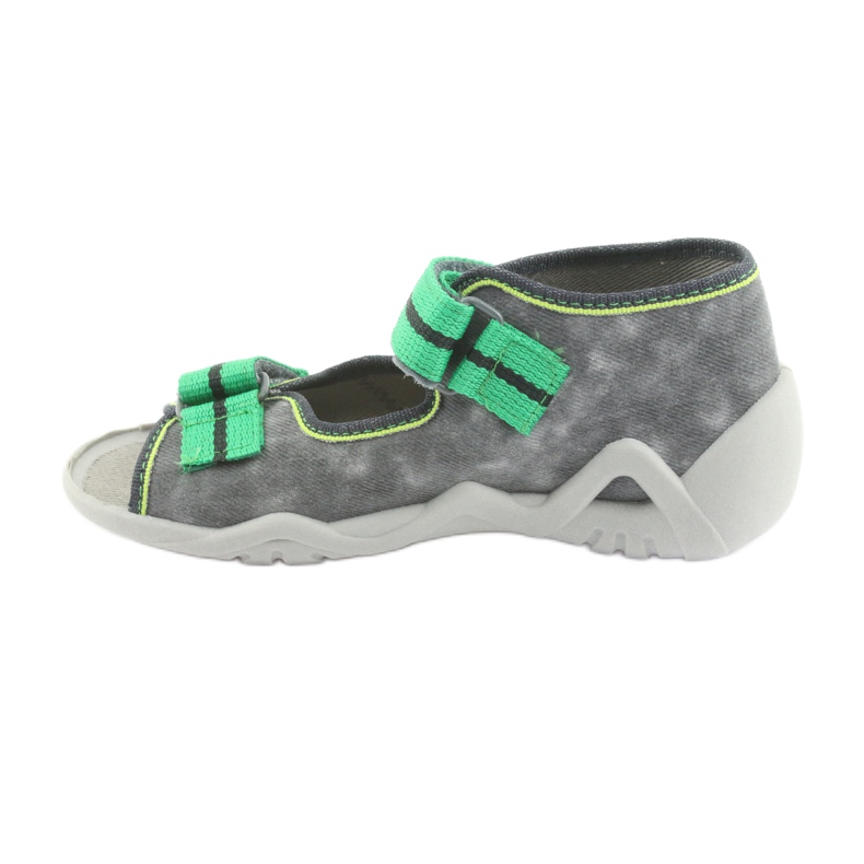 Calzado infantil befado 250P066 gris verde 2