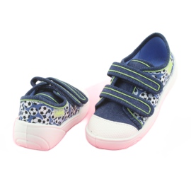 Calzado infantil befado 907P103 blanco azul azul marino 5