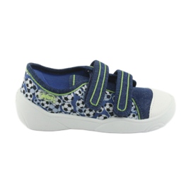 Calzado infantil befado 907P103 blanco azul azul marino 1