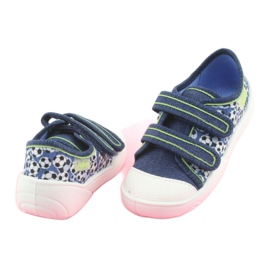 Calzado infantil befado 907P103 azul marino azul verde 4