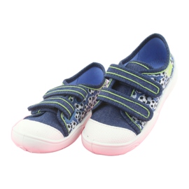 Calzado infantil befado 907P103 azul marino azul verde 3