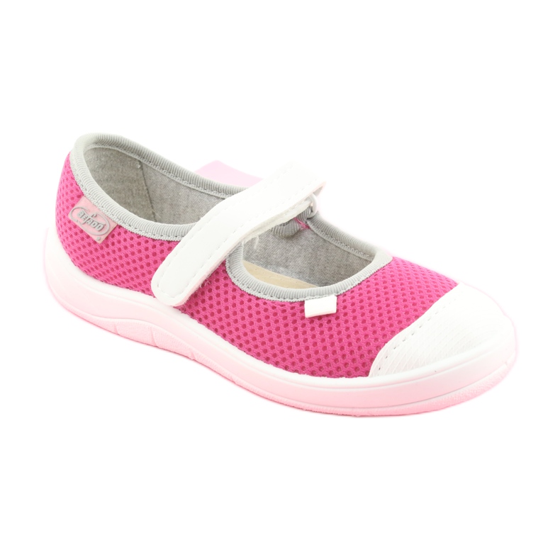 Calzado infantil befado 208X037 rosa blanco 1