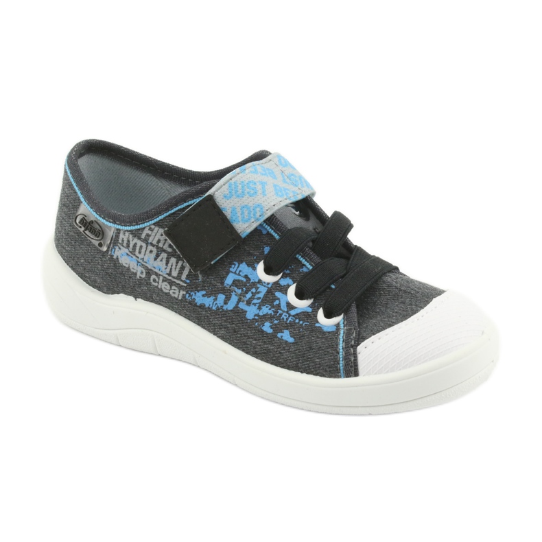 Calzado infantil befado 251X100 azul gris 1