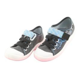 Calzado infantil befado 251X100 azul gris 2