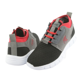 Calzado deportivo infantil Befado 516Y037 negro rojo gris 3