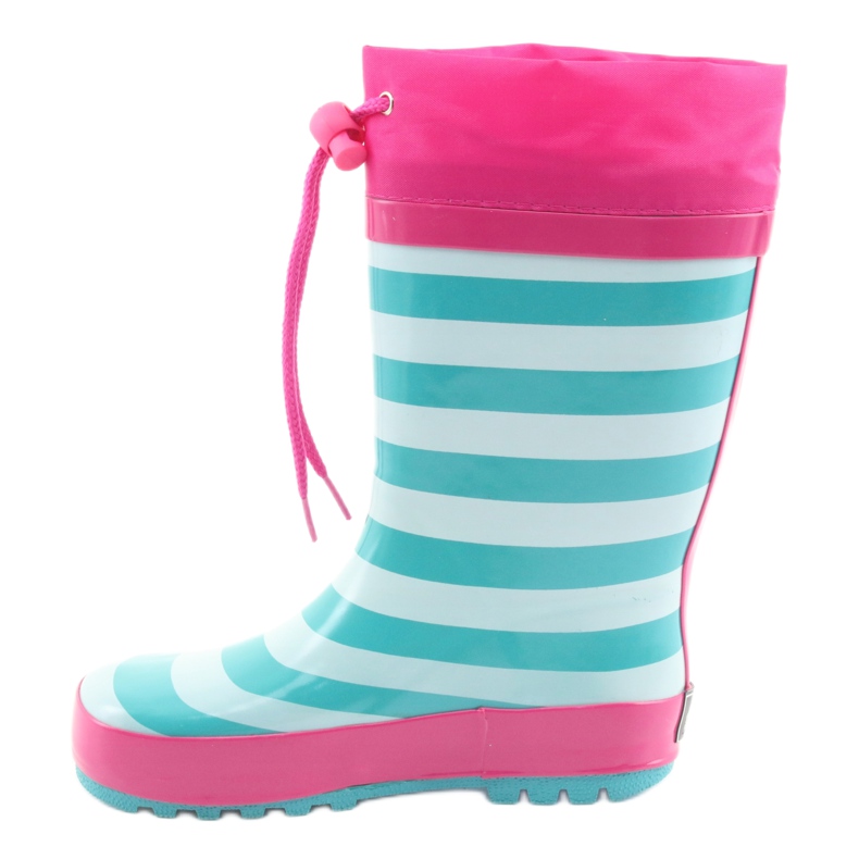 American Club Botas de agua americanas. Gatito después de la exposición. rosado verde 2