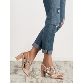 Goodin Sandalias caladas rosado 5