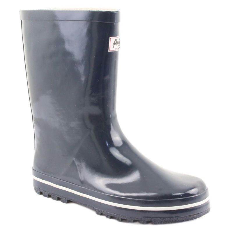 Chanclos American Club azul marino sin aislamiento blanco 1