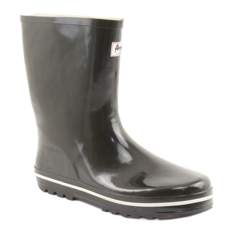 Chanclas negras sin aislamiento American Club blanco negro 1