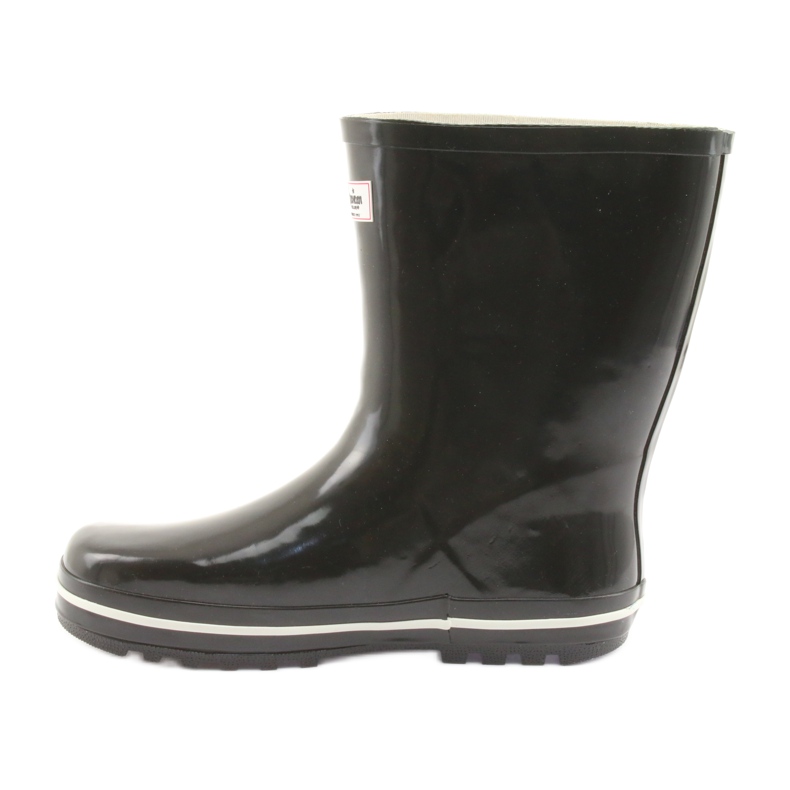 Chanclas negras sin aislamiento American Club blanco negro 2