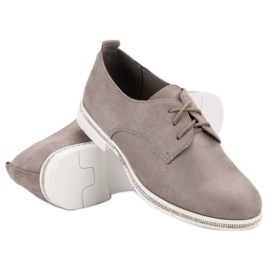 Marquiz Zapatos de gamuza gris 1