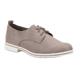 Marquiz Zapatos de gamuza gris 3