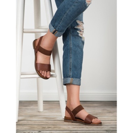 Mannika Sandalias marrones marrón 2 Mannika Sandalias marrones marrón 2