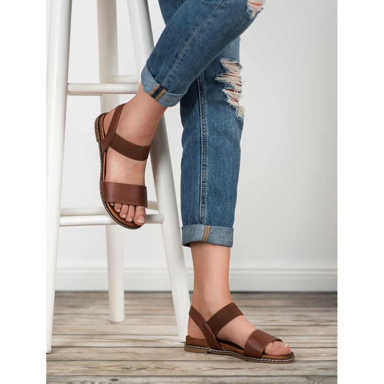Mannika Sandalias marrones marrón 2 Mannika Sandalias marrones marrón 2