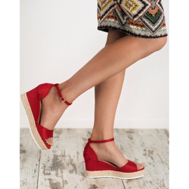 Sweet Shoes Sandalias alpargatas rojo 6