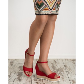 Sweet Shoes Sandalias alpargatas rojo 5