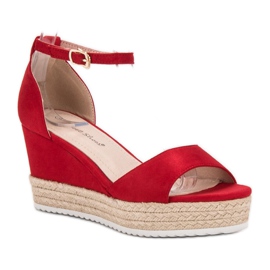 Sweet Shoes Sandalias alpargatas rojo 3