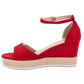 Sweet Shoes Sandalias alpargatas rojo 4
