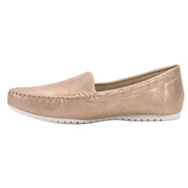 Goodin Mocasines cómodos amarillo 5