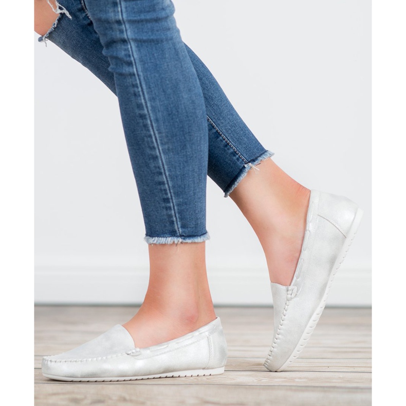 Goodin Mocasines cómodos gris 2 Goodin Mocasines cómodos gris 2