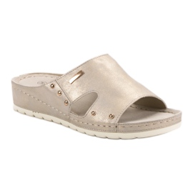 Goodin Chanclas cómodas amarillo 3