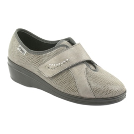 Zapatos de mujer befado pu 032D003 gris 1