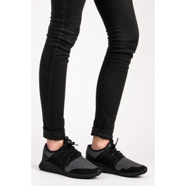 Adidas Tubular Radial J negro gris 3