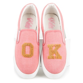 Kylie Slip Ony Con Parches rosado 5