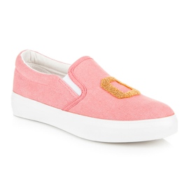 Kylie Slip Ony Con Parches rosado 2