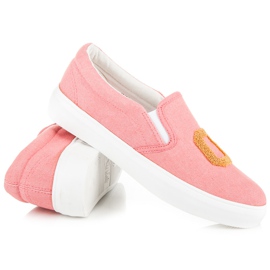 Kylie Slip Ony Con Parches rosado 4