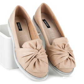 Vices Zapatos de ante con adornos de purpurina marrón 2