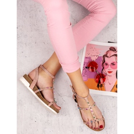 Sandalias de cuña KYLIE rosado 6