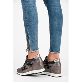 Kylie Zapatillas Rock Wedge violeta 3