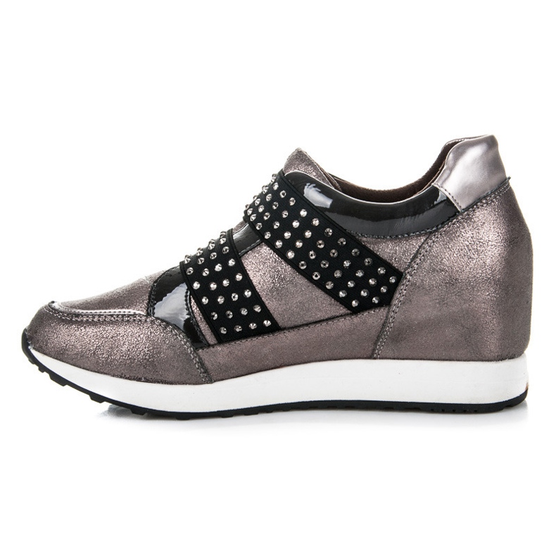 Kylie Zapatillas Rock Wedge violeta 1