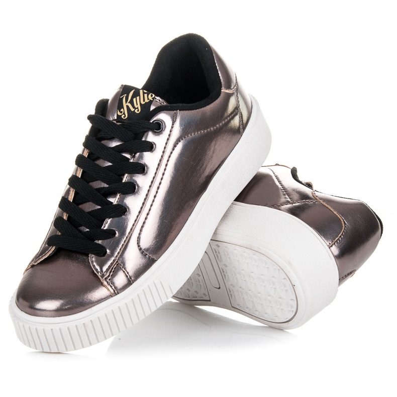 Kylie Zapatillas en la plataforma rosado 2