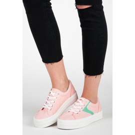 Kylie Zapatillas en la plataforma rosado 4