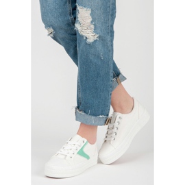 Kylie Zapatillas en la plataforma blanco 4