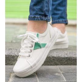Kylie Zapatillas en la plataforma blanco 5